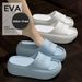 New Hot Non-slip Thick Sole Summer Style Comfort Home Height Increasing Bathroom Slippers Women Beach Wear_vogvips.com