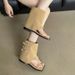 Women's Strappy Buckle High Top Gladiator Sandals - Breathable Open-Toe Flat Roman Shoes For Summer_vogvips.com
