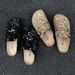 Spring Cork Mules For Men Women With Graffiti Design Wearing Beach Shoes Cow Genuine Leather Unisex Slippers Sandals_vogvips.com