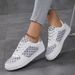Women's Shoes Spring And Autumn Sneakers Women's Sports Shoes Female Students Style Comfortable Wear Resistant Breathabley Checkerboard Shoes_vogvips.com