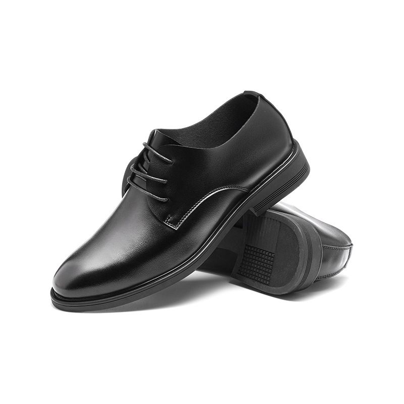 British Style Men's With Pointed Tips For Spring And Autumn Fashion, Formal Wear, Low Cut Casual Business Shoes, Height_vogvips.com