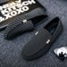 Men's Leather Shoes White Flat Stripe Male Casual Shoe 2025 Trend Common Retro Classic Original Summer Sale Low Price_vogvips.com