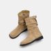 Chunky Heel Mid-Calf Knight Women's Shoes 2025 New Autumn Winter Fleece Lined Short Martin Boots_vogvips.com