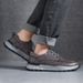 Fashion Four Seasons High-Quality Genuine Versatile Leather Comfortable Men's Casual Thick-Soled Sports Shoes_vogvips.com
