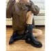 Gravity Belt Buckle Western Knight Women's Autumn And Winter New Item Thick Soled British Style Martin Midsole Boots_vogvips.com