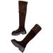 Over-the-Knee For Women 2025 New Autumn Winter Single-Layer Two-Way Wear Khaki Melad High Tube Long Boots_vogvips.com
