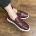 Extra Large Size Panel 45 Casual British Loafers Trendy 46 Slip-On Men's Leather Shoes 47_vogvips.com
