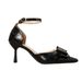 Women's one-line hollow high heels with a new bow fashion sexy slim heel shoes_vogvips.com