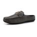 2023 Spring Summer New Breathable Slip-On Lazy Backless Loafers Casual Leather Shoes Cool Half Slippers_vogvips.com