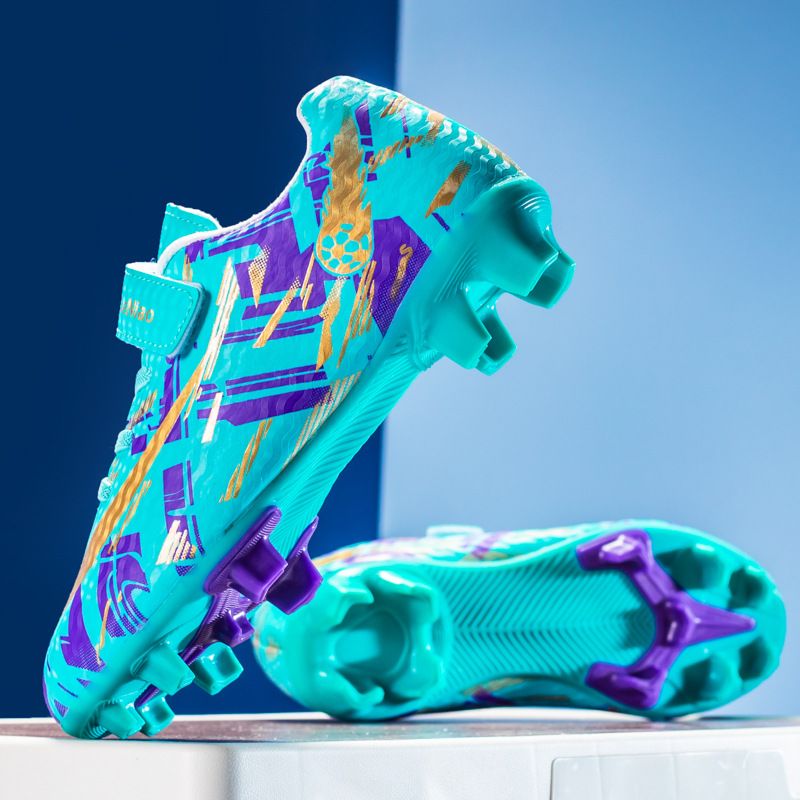 Soccer shoes Boys and girls students grass campus youth training broken-nail sports shoes_vogvips.com