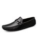 Driving Men's Shoes Men's Casual Sewn Leather Shoes Lazy Hundred Bean Shoes_vogvips.com