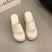 2026 Summer New European Style Thick-Soled Outdoor Sandals Petite Women, Fashionable, Comfortable, Versatile_vogvips.com