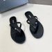 26SS For Flops Flat Flip Women Summer Diamond Buckle Toe Clip Beach Sandals Casual Comfortable Versatile_vogvips.com
