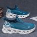 Sock-style Autumn Thin Model, 48, Large Size, White Men's Sneakers, 47, Breathable, Slip-on, Lightweight,_vogvips.com