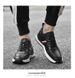 Men's Shoes Striped Invisible Inner Heightening Shoes Cm Platform White Shoes Breathable Cowhide Sports Shoes Casual Board Shoes_vogvips.com