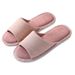 Slippers For Women And Men, Indoor Non-Slip Home Use, All-Season Floor Cotton Linen Soft Sole Spring Summer Linen Slippers_vogvips.com