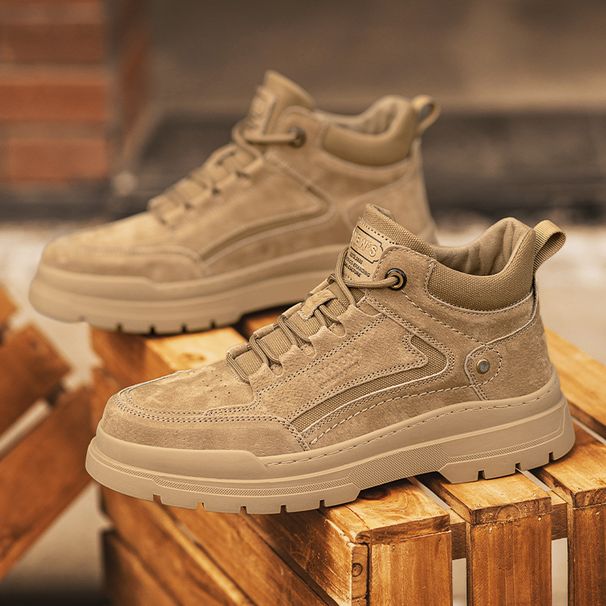 European Warm Series Men's Martin Winter 2025 New Casual Sports Outdoor British Style Wear-resistant Work Trendy Boots_vogvips.com