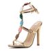 Open-toe High-heeled 2026 New Model Factory Wholesale, Elegant And Sexy Pearl T-strap Stiletto Sandals For Outdoor Wear_vogvips.com