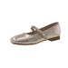 Spring And Autumn Fashion Versatile Small Leather Shoes French Fairy Wind Water Diamond Mary Jane Shoes Shallow Mouth Flat Bottom_vogvips.com