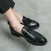 TerraStride Large Size Business Youth 37-46 Sizes 2025 Spring And Autumn New Crocodile Leather Shoes_vogvips.com