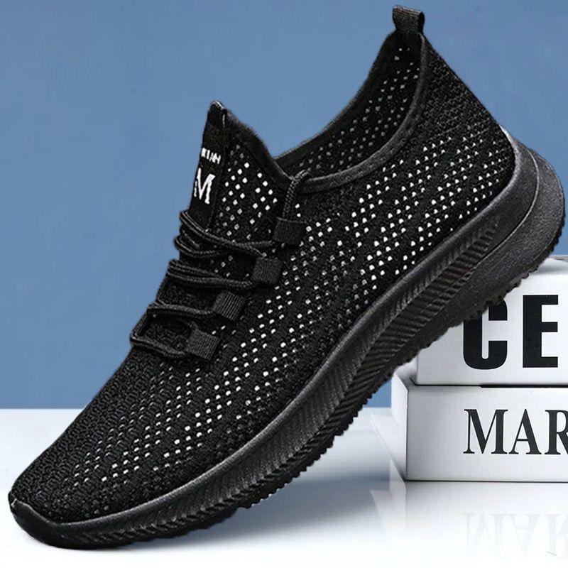 2026 Spring/Summer New Men's Breathable Travel Sports Running Non-Slip Casual Mesh Shoes_vogvips.com