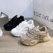 Ins Korean Version Dad Women's Spring And Autumn New Item Internet Famous Versatile Breathable Mesh Thick Sole_vogvips.com