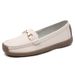 New Spring Single Shoes Women Fashion Flat Bean Shoes Women All Match Casual Women's Shoes_vogvips.com