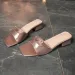 New Design Summer Style Outerwear French Oversized Flat Slippers With Toe Exposed One Shoulder Casual Flip Flops Free_vogvips.com