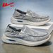 Pull-back Shoes For Men, Canvas Shoes, New Popular Model For Spring And Summer, Breathable, Lightweight, Slip-on, Soft-soled Old Beijing Cloth Shoes_vogvips.com