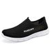 Euro Step Large Size Men's Summer Hollow Breathable Mesh Men Thick Sole Non-Slip Lightweight Casual Sports Slip-On Shoes Plain_vogvips.com