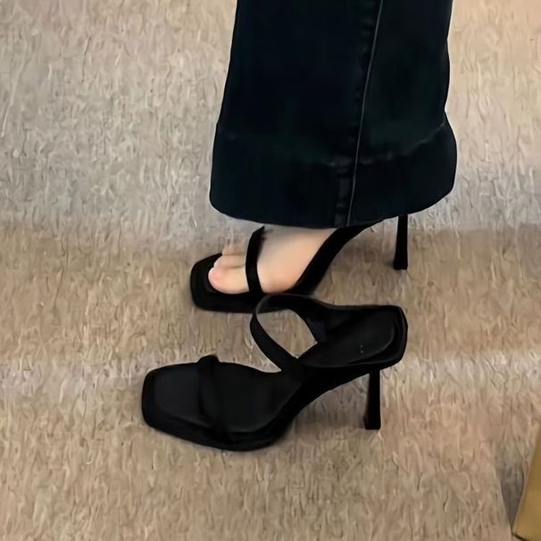 Trendy Stiletto High-heeled Sandals For Women, Summer Outdoor Wear, 2026 New Fashion, Super Popular Style, Celebrity_vogvips.com