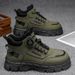 Men's Shoes High Top Martin Boots Men's Style Retro Platform Tooling Shoes Casual Short Boots_vogvips.com