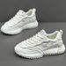 Men's Breathable Mesh Sneakers - Lightweight Soft Sole Dad Shoes For Walking & Daily Wear (Black/White/Blue-White)_vogvips.com