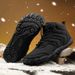 2025 New Cross-Border Cotton Shoes Men Women's Fleece-Lined Warm Casual Snow Boots Couple Comfortable Home Thick Cotton Boots_vogvips.com