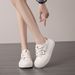 Little White Shoes Children Girls Students Leisure Sports Versatile Board Shoes Street Shooting_vogvips.com