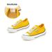 Women's Thick Soled Casual Sneakers Single Shoes Flat Canvas Sports Sneakers White Versatile_vogvips.com
