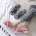 Cross Plush Autumn Winter New Indoor Warm Cotton Thickened Open-Toe Furry Slippers_vogvips.com