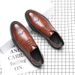 Suitable For All Seasons White Brogue For Men Korean Style Patent Leather Carved Breathable Business Formal Versatile Casual Men's Shoes A310-G_vogvips.com