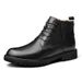 Men's Shoes Top Martin Boots Casual Short Boots Platform Leather Boots, High Top_vogvips.com