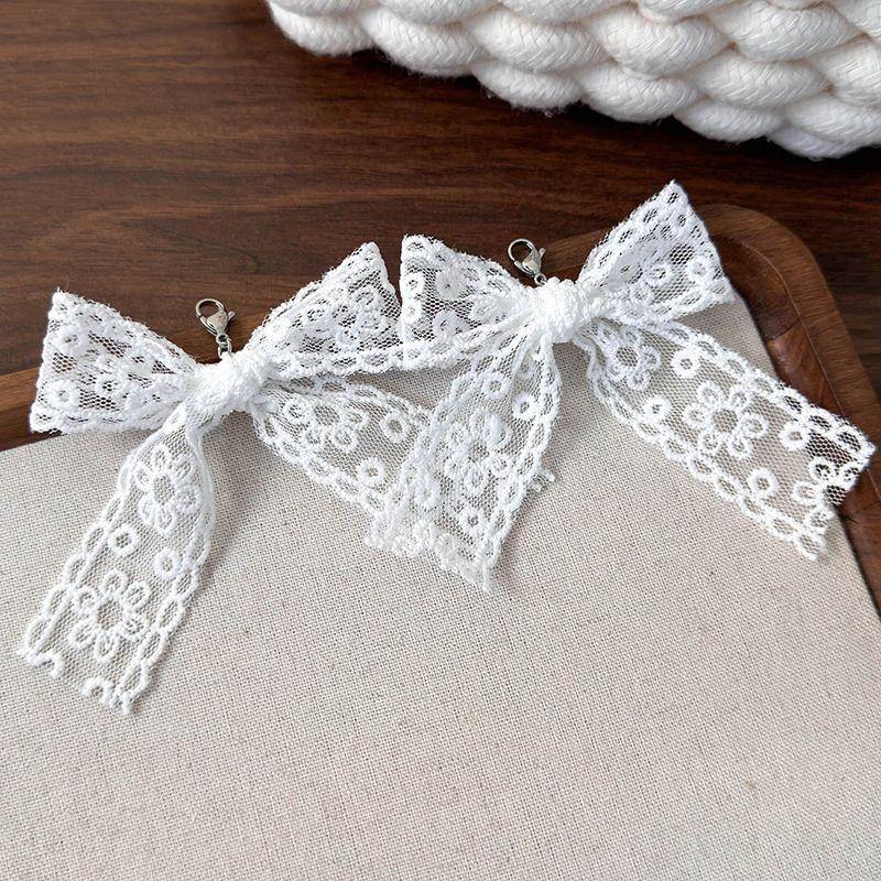 Princess Bow Pearl Shoe Buckle Versatile Shoe Decoration Shoe Flower Lace Bow Shoelace Buckle Shoe Accessories For Women_vogvips.com
