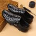 Euro Step Plus Size 2025 New Genuine Cowhide Crocodile Pattern Loafers Men's High-end Leather Shoes_vogvips.com