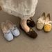 Gentle Evening Breeze Ballet Flats For Women 2026 New Bowknot Flat Mary Jane Shoes Elegant Versatile Loafers_vogvips.com