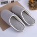 Japanese Silent Cloth Bottom Slippers Large Size For Men And Women Soft And Non-slip Confinement Home Thermal Cotton Shoes Thermal Cotton Slippers_vogvips.com