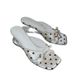 French-style Polka Dot Bow Slippers For Women, 2026 Summer New Model, Open-toed, Elegant Mid-heel Sandals_vogvips.com