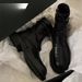 Ann Martin Boots Women's 2025 Autumn And Winter Boots Versatile Leather Thick-soled Medium Tube British Knight Boots_vogvips.com