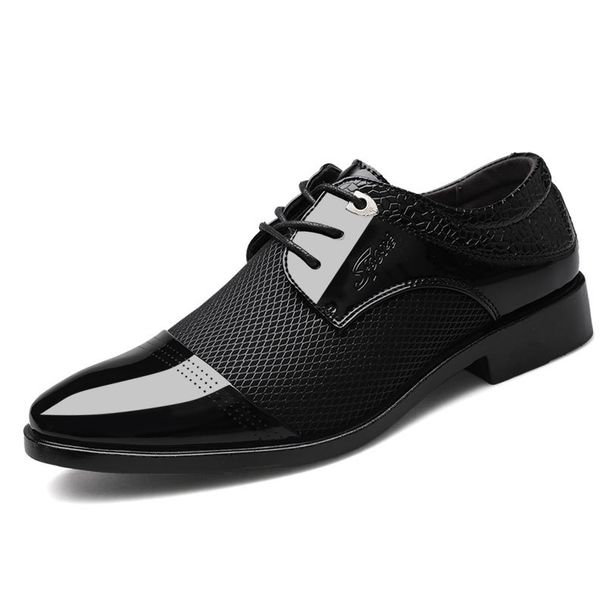 Summer 2021 New Leather Business Dress Men's Casual Versatile Wedding Shoes_vogvips.com