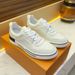 Men's Spring New Trendy Brand Versatile Sports Flat Bottom Leather Face Color Blocked Simple Casual White Board Shoes_vogvips.com