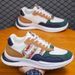 Men's Shoes With Mesh Upper, Trendy Flying Woven Sports Shoes, Fashionable Outdoor Running Shoes, Breathable Casual Shoes_vogvips.com