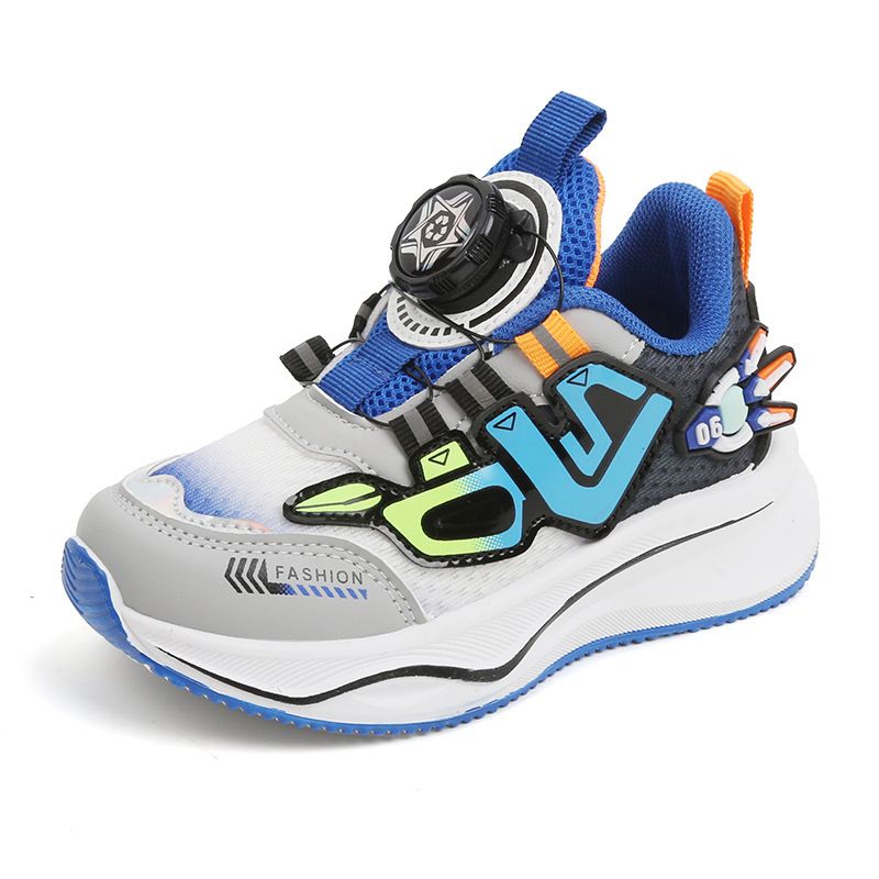 Boy's Autumn Leather Waterproof 10-Year-Old Shoes_vogvips.com