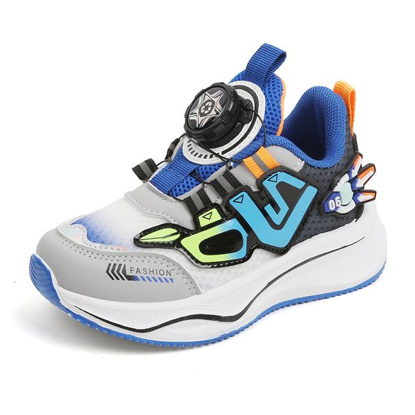 Boy's Autumn Leather Waterproof 10-Year-Old Shoes_vogvips.com